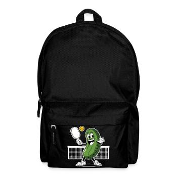 Dill mit Pickleball-Spieler - Rucksack - Schwarz - Vorne
