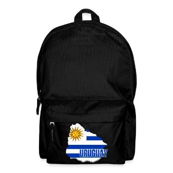 Flagge von Uruguay, Uruguayischer Stolz - Rucksack - Schwarz - Vorne