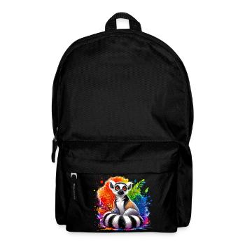 Lémurien - Sac à dos - noir - Devant