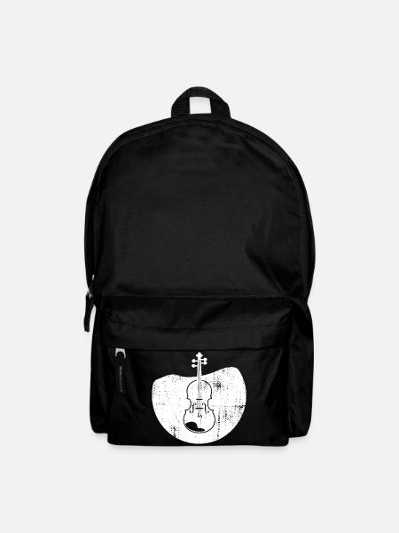 Geige Zeichnung - Rucksack - Schwarz