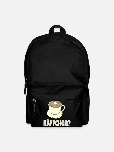 Coffee cup Kaeffchen - Backpack - black