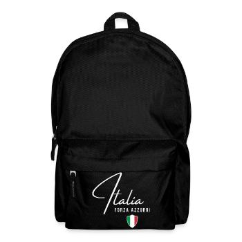 Italy, minimalist elegant design - Backpack - black - Front