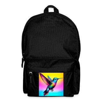 Kolibri - Rucksack - Schwarz - Vorne