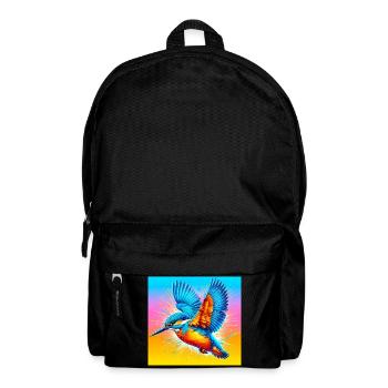 martin-pêcheur - Sac à dos - noir - Devant
