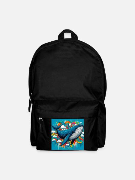 Wal - Rucksack - Schwarz