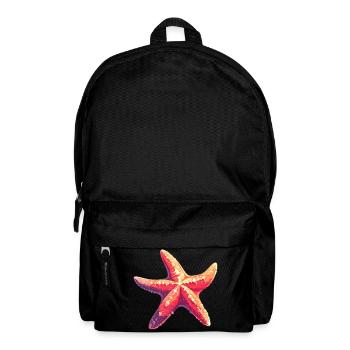 Seesterne Seestern - Rucksack - Schwarz - Vorne