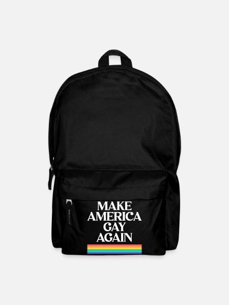 Make America Gay Again - Pride Design - Rucksack - Schwarz