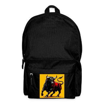 Stier - Rucksack - Schwarz - Vorne