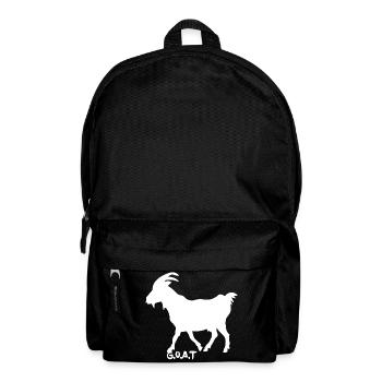 Goat G.O.A.T.  white - Backpack - black - Front