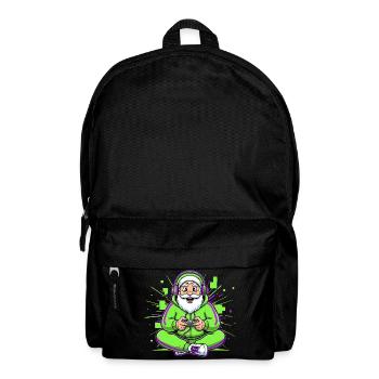 Christmas Man Gaming Humor Gamer - Rucksack - Schwarz - Vorne