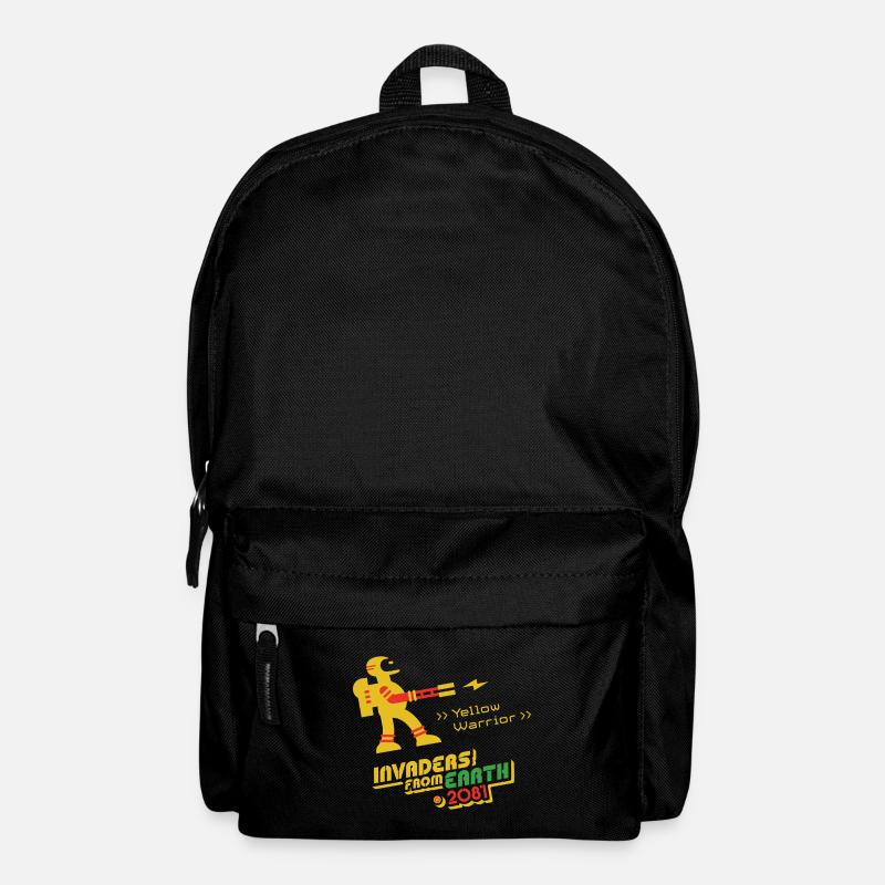 Invaders From Earth 2081 YELLOW WARRIOR - Backpack - black