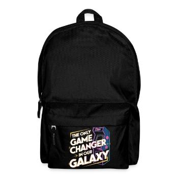  The Only Game Changer In Our Galaxy Retro Arcade - Rucksack - Schwarz - Vorne