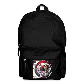 Japanese wisdom - Smile is worth it - Backpack - black - Front