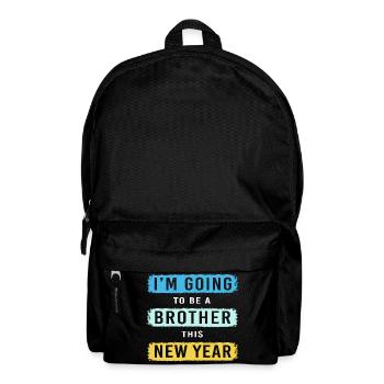 Gender Reveal New Year's Eve New Year New Year - Backpack - black - Front