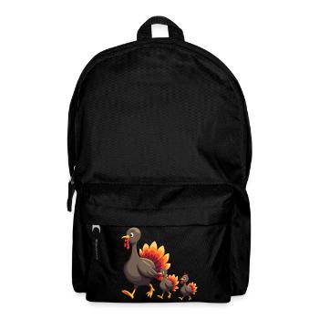 Thanksgiving Truthahn Baby - Rucksack - Schwarz - Vorne