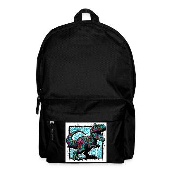dinosaure - Sac à dos - noir - Devant