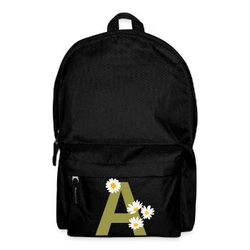 Brief an Green Daisies - Rucksack - Schwarz - Vorne