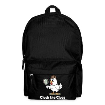 Gloussez le détective - Sac à dos - noir - Devant