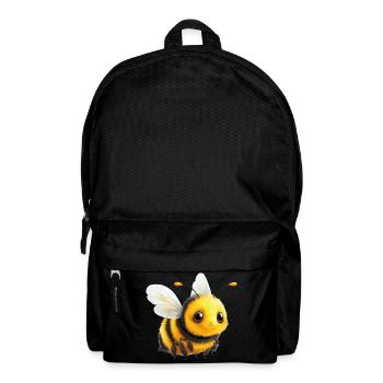 Biene - Rucksack - Schwarz - Vorne