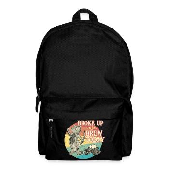 Kaffeeentzug Koffeinfrei Ex-Kaffeetrinker - Rucksack - Schwarz - Vorne