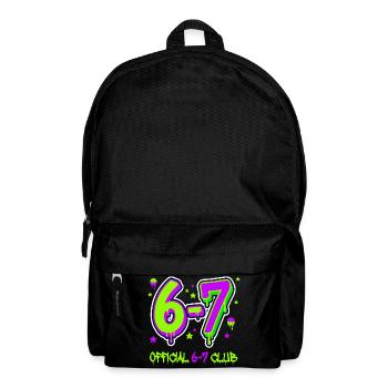 Club officiel 6-7 - Sac à dos - noir - Devant