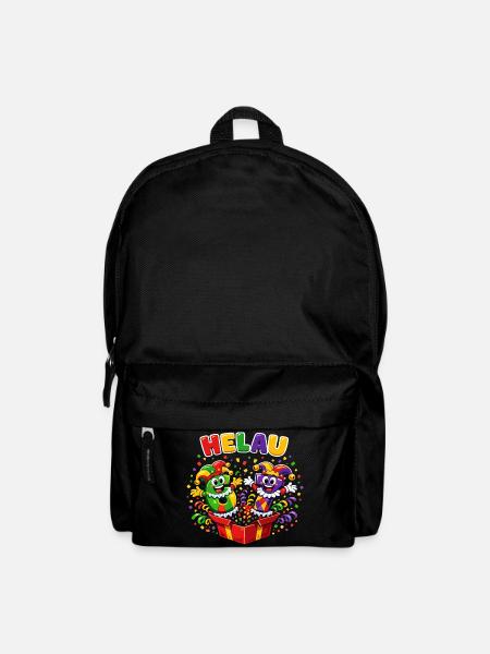 67 Six Seven meme Clown Helau Karneval  - Rucksack - Schwarz