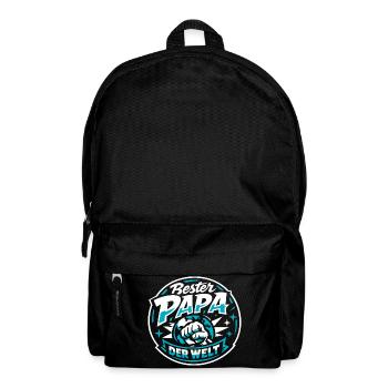 Cadeau drôle et mignon du meilleur papa du monde - Sac à dos - noir - Devant