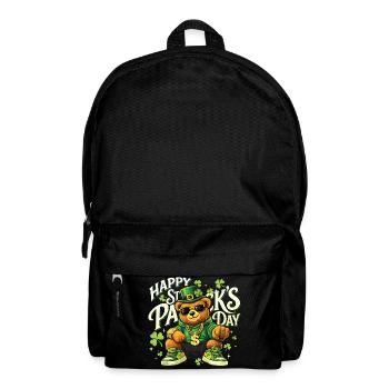 Happy St Patrick’s Day Irish Pride - St. Paddys - Backpack - black - Front