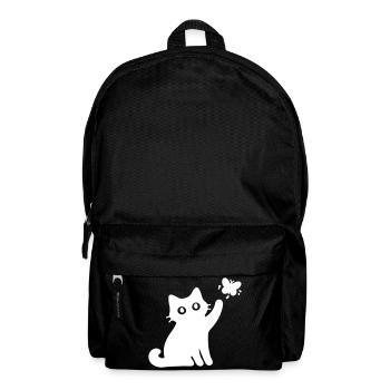 Cat Cute - Backpack - black - Front