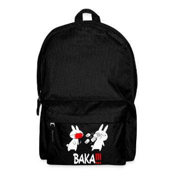 Baka Rabbit Slap Anime Lustiges Japanisches Otaku - Rucksack - Schwarz - Vorne