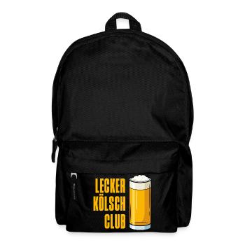 Yummy Kölsch Club Carnival Costume Party - Backpack - black - Front