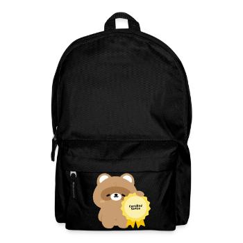 Certified Softie Beaver - Backpack - black - Front