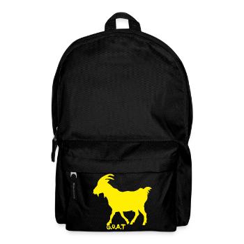 Goat GOAT yellow - Backpack - black - Front