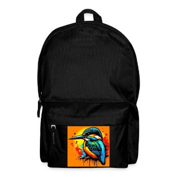 martin-pêcheur - Sac à dos - noir - Devant