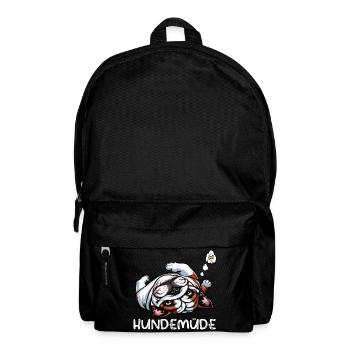 Dog Tired English Bulldog Bully Bully Owner - Backpack - black - Front