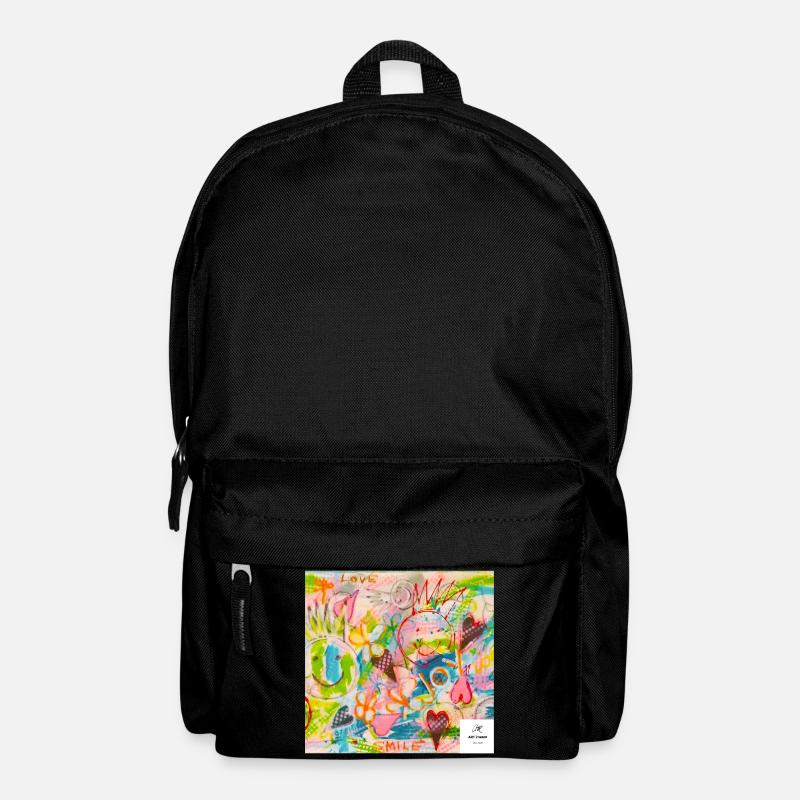 Graffiti JOY I statement styles I chrart2wear - Backpack - black