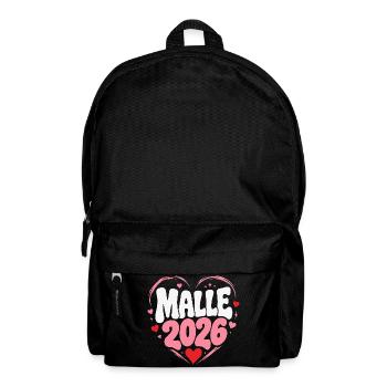 Malie 2026 Heart Design - Backpack - black - Front