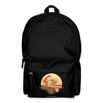Golden Hour Sunset Design, Elegant Summer Feeling - Backpack - black - Front