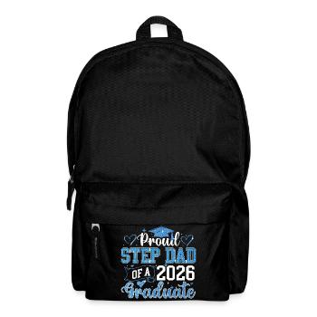 Promotion 2026 de Proud Step-Dad - Sac à dos - noir - Devant