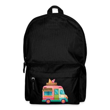Camions à sucets - Sac à dos - noir - Devant