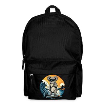  Koala SUP Paddleboard Board Stand Up paddel - Rucksack - Schwarz - Vorne