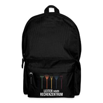 Programmierer Stundenlohn Rechenzentrum - Rucksack - Schwarz - Vorne