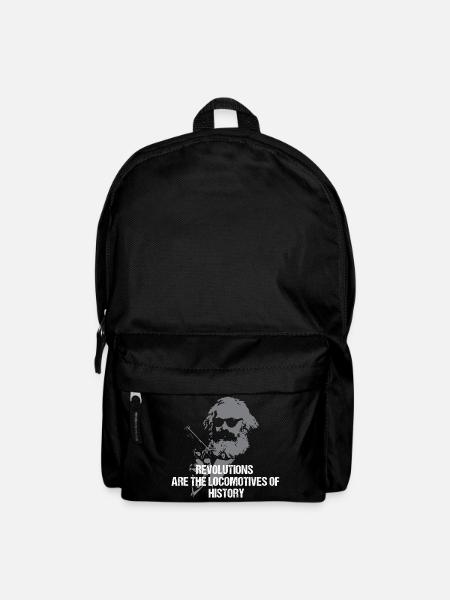 Karl Marx Rebel - Rucksack - Schwarz