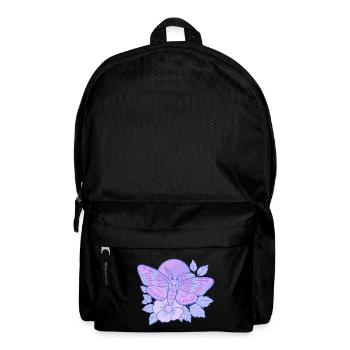 Mystic Skull Moth Pastellpastell - Rucksack - Schwarz - Vorne