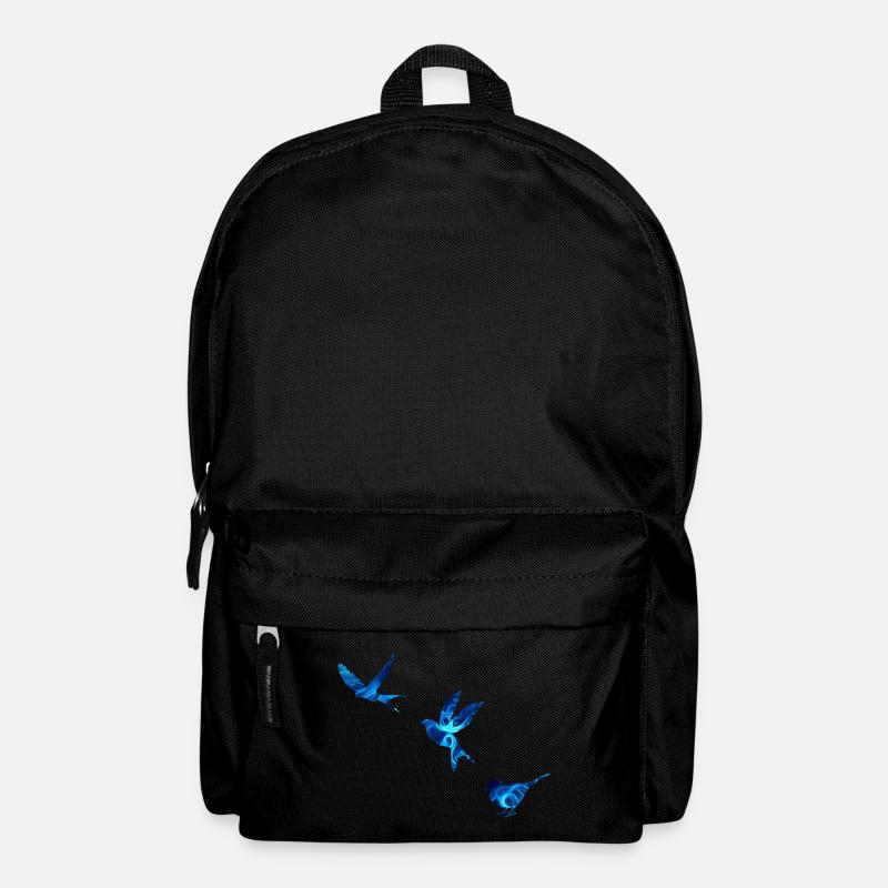 Blue Birds - Backpack - black