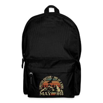 legends born in May 1955 birthday May 1955 - Backpack - black - Front