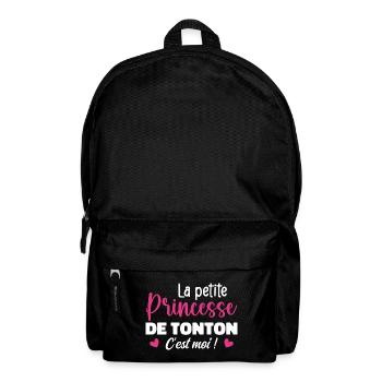Uncle's Little Princess - Backpack - black - Front