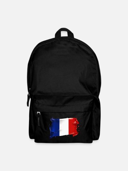 DRAPEAU DE LA FRANCE DRAPEAU FRANCE - Sac à dos - noir