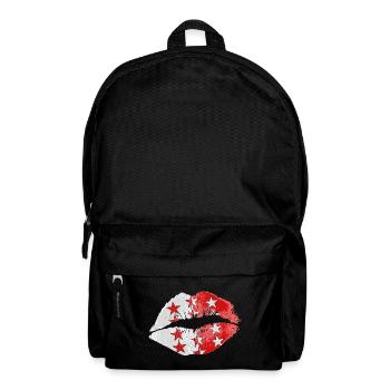 Kuss (Wallis) - Rucksack - Schwarz - Vorne
