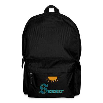 Summer - Rucksack - Schwarz - Vorne